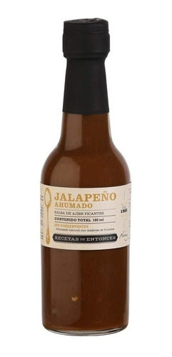 Set of 4 Smoked Jalapeño Spicy Sauces 180gr Each 0