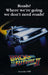 Movie Posters Back to the Future Canvas Films 120x80 cm 15