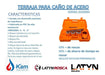 Latyn Terraja Para Caños De Acero 1/2 3/4 1  Latyn Tools 35226002 1