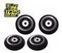 Expert 80mm Silicone Roller Wheels Kit 4u + 8 ABEC7 Bearings 5