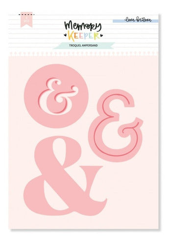 Scrapbooking Set De Troqueles Ampersand - Memory Keeper 0