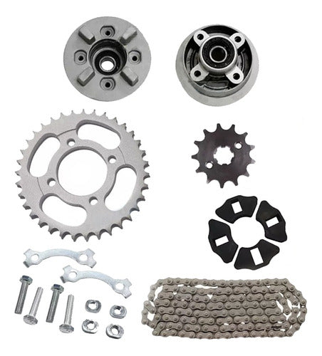 Xtreme Transmission Kit + Complete Sprocket Holder Brava Nevada 110 0