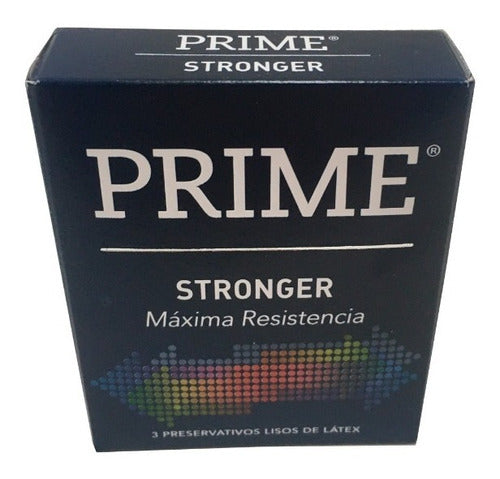 Combo Prime Condoms Assorted X 72u (24x3) + Touch Gel 200ml 7