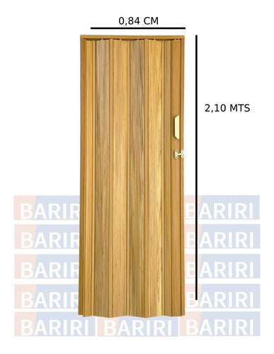 Porta Sanfonada De Pvc 210x94cm Bariri 4