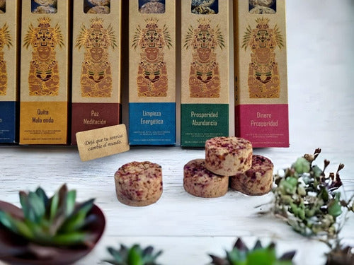 Monte Kurama Pastillas Orgánicas Real Champa Palo Santo 6u Aromanza 1