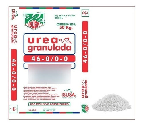 Isusa Fertilizante Urea Césped Huerta Jardín Bolsa X 25 Kg 1