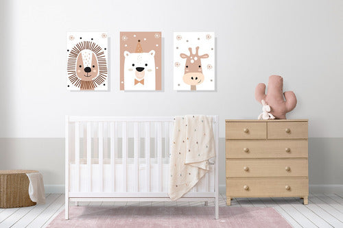 Vinilo Design Wild Baby Decorative Baby Frame A4 in MDF | Vinyl Design 0