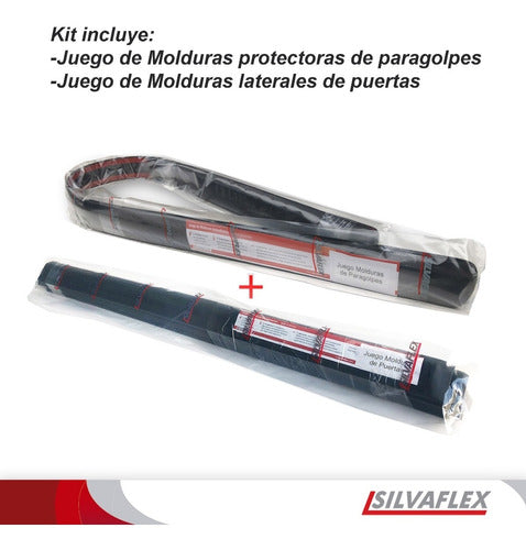 Baguetas Kit Paragolpes + Laterales Vw Fox 2015/2020 1