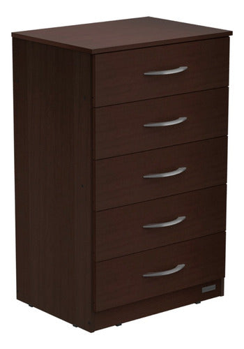 Laquered 5-Drawer Chest of Drawers Chiffonier Brand New in Box 0