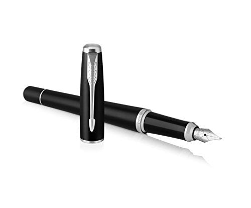 Pluma Estilográfica Parker Urban, Negro Silenciado Con Moldu 0