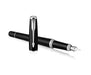 Pluma Estilográfica Parker Urban, Negro Silenciado Con Moldu 0