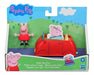 Miniatura Carro Vermelho Papai Peppa Pig F2212 Hasbro 0