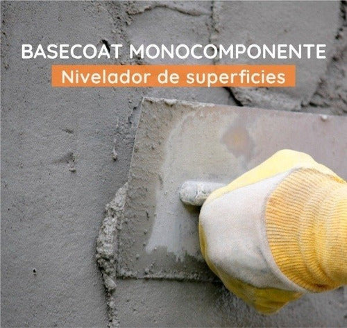 Sinteplast Base Coat 25 Kg Mortero Nivelador Superficies 1