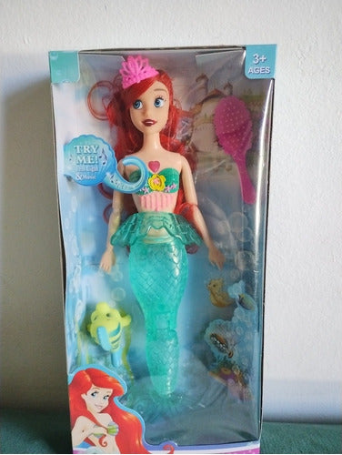 Musical Mermaid Doll with Lights 0