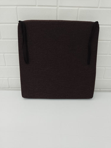 Premium Tear-Resistant 40x40x4cm Chair Cushion with Filling 17