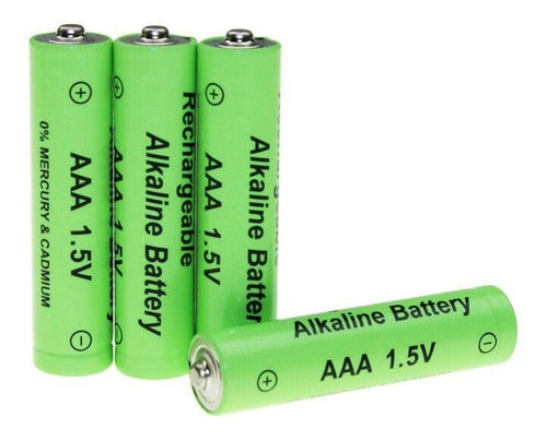 PH Ventas Rechargeable 1.5V Lithium AAA Batteries - 3000 Charges 0