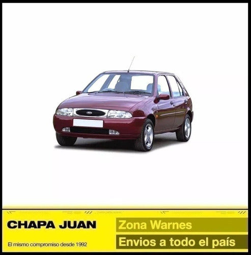 Paragolpe Trasero Ford Fiesta 1996 1997 1998 1999 P/ Pintar 1