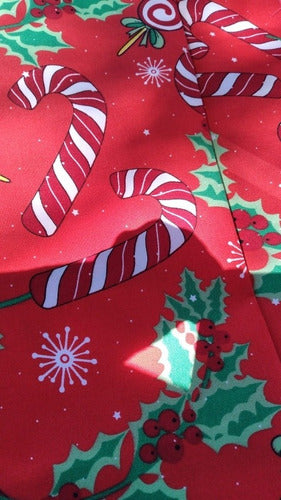 Assorted Fabrics: Faux Leather, Christmas Tablecloth, Tulle Batiste 2