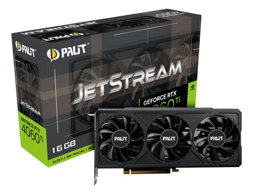 Tarjeta Grafica Palit Nvidia Rtx 4060ti Jetstream 16gb 0