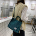 Set of 2 Small Women's Handbags Crossbody Shoulder Bag in Soft Corduroy Fabric 39