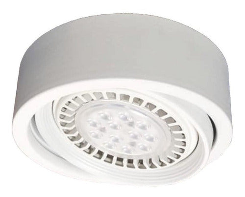 Uk Spot Semiembutido P/ Caja De Centro Ar111 Led C/ Movimiento 0