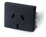 Single and Half Module Outlet 10A Kalop White Black or Ivory 5