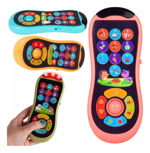 Zeki Musical Light Sound Control Toy Phone 0