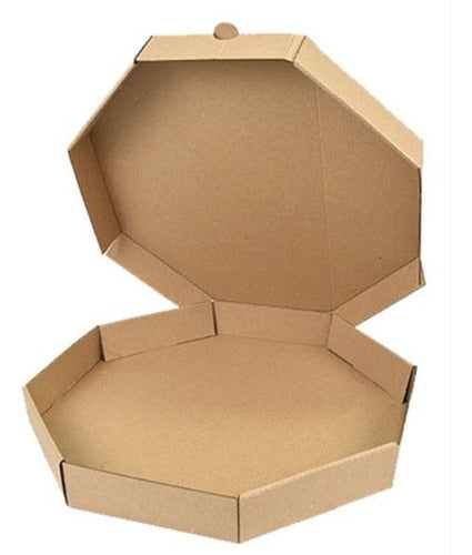 Caja Para Pizza Octogonal 32x32x4 Cm X 100 Unidades 0