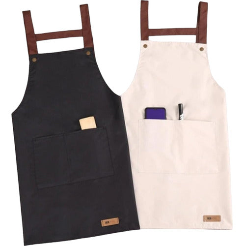 Milenium Waterproof Apron 66 X 70 Kitchen Barber Barman 2