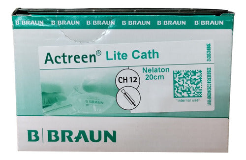 Braun Sondas Actreen Ch 12 Cod.228312a Femen. Caja X 30 Uni. 1