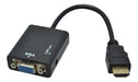 Adaptador Conversor Convertidor Hdmi A Vga Con Audio - Escar 0