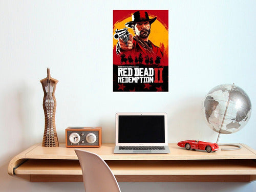 Poster Juego Red Dead Redemption 2 47x32cm 200grms 1