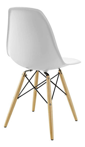 Modway Silla De Comedor Pyramid, Metal, Blanco 3