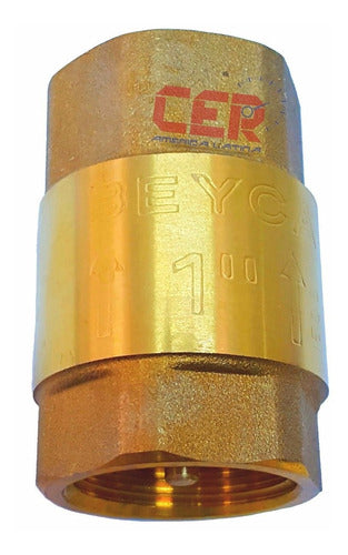 Beyca Water Check Valve Bronze 1/2 0