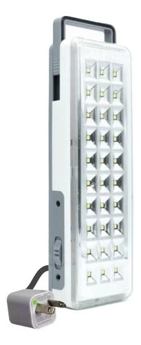 ELEMARKET Emergency LED Light 30 LEDs Rechargeable 220V 0