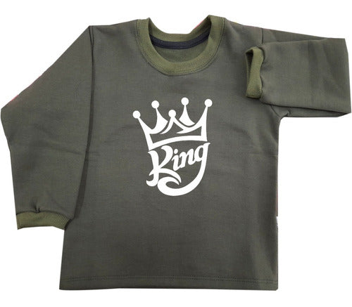 T BASIC Baby Sweatshirt with Prints - Various 6