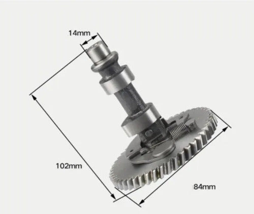 Gamma Arbol De Levas Motor Karting Generador 5.5/6.5hp 3