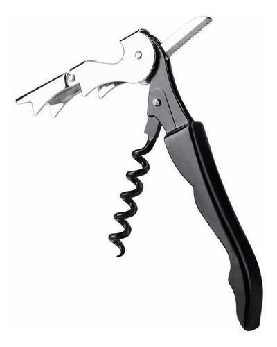 NG Double Action Wine Corkscrew Bottle Opener 0