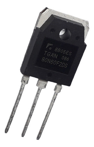 Transistor Igbt 80n60f2ds Original Novo Envio Imediato 0