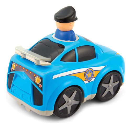 Kidoozie Press N Zoom Coche De Policia 2