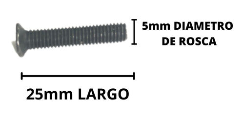 Lüsqtoff Left-Hand Thread Churn Screw ATL18-8B / ATL18-9B 2