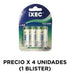 Pila Recargable Aa, Power Plus Ixec  Ix9903 4 Unidadades 0