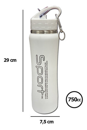 Thermal Sports Bottle 750ML with Silicone Spout 51