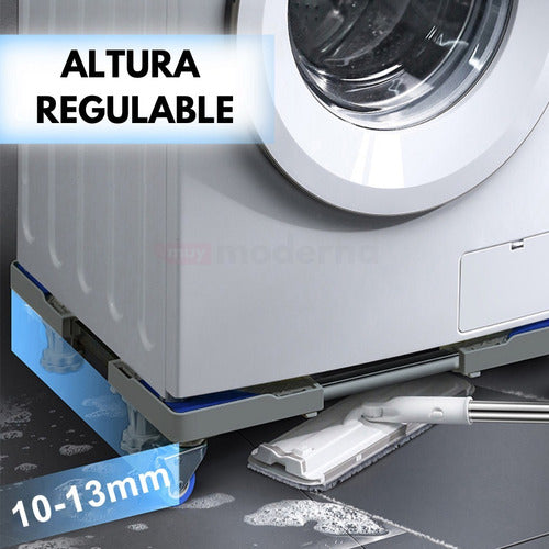 Somos Muy Moderna Adjustable Reinforced Wheels Support for Washing Machines and Refrigerators M® 2