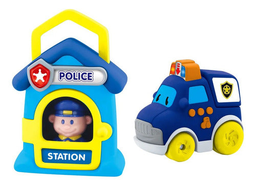 Navystar City Heroes Firefighter Police Playset with Lights and Sounds ELG 69038-A 5