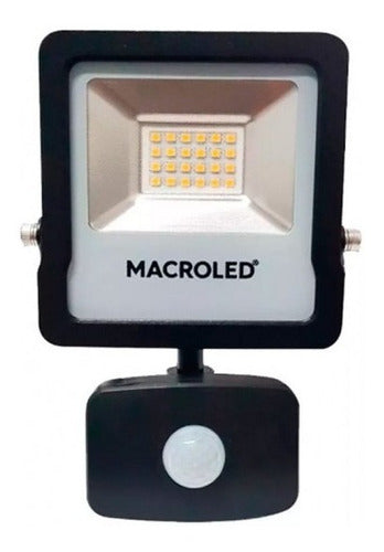 Reflector Led 30w C/sensor Movimiento Fotocelula3000 K Calid 0