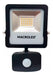 Reflector Led 30w C/sensor Movimiento Fotocelula3000 K Calid 0