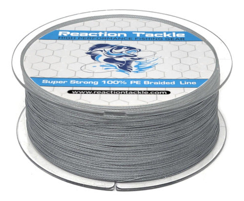 Reaction Tackle Aparejo De Reacción Gris Oscuro 20lb 1500yd 0