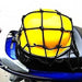 Motorcycle Octopus Net 38x38 with 6 Metal Hooks - Ideal for Helmet 0