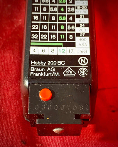 Antiguo Flash Braun 200 Bc Hobby 2